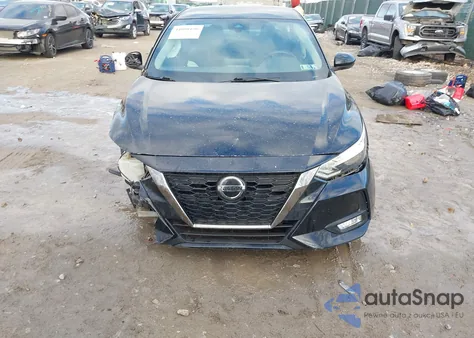 2021 Nissan Sentra Sr Xtronic Cvt z USA, uszkodzony, nr VIN 3N1AB8DV4MY242081